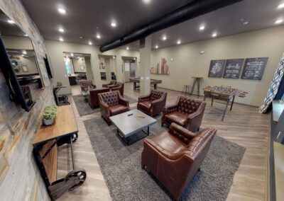 Nexus Luxury Apartments club room for residents