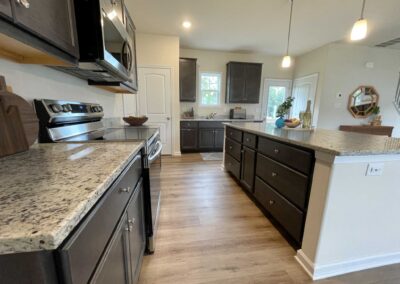 Photo of the kitchen of the Magnolia lot 3 section 2 at Rolling Ridge in Chester VA by Boyd Homes