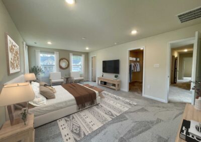 Photo of the owners suite of the Magnolia lot 3 section 2 at Rolling Ridge in Chester VA by Boyd Homes