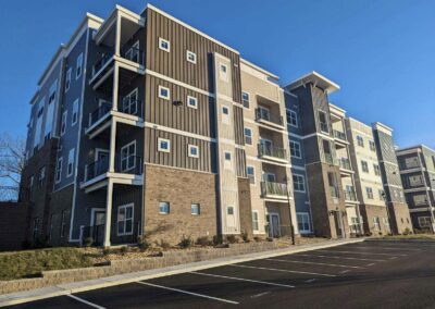 Building Exterior Brand New Luxury Apartments Marcella at Gateway in Bon Air Richmond Virginia
