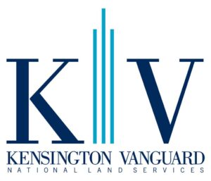 Kensington Vanguard National logo. Closing Title Agent for Boyd Homes.